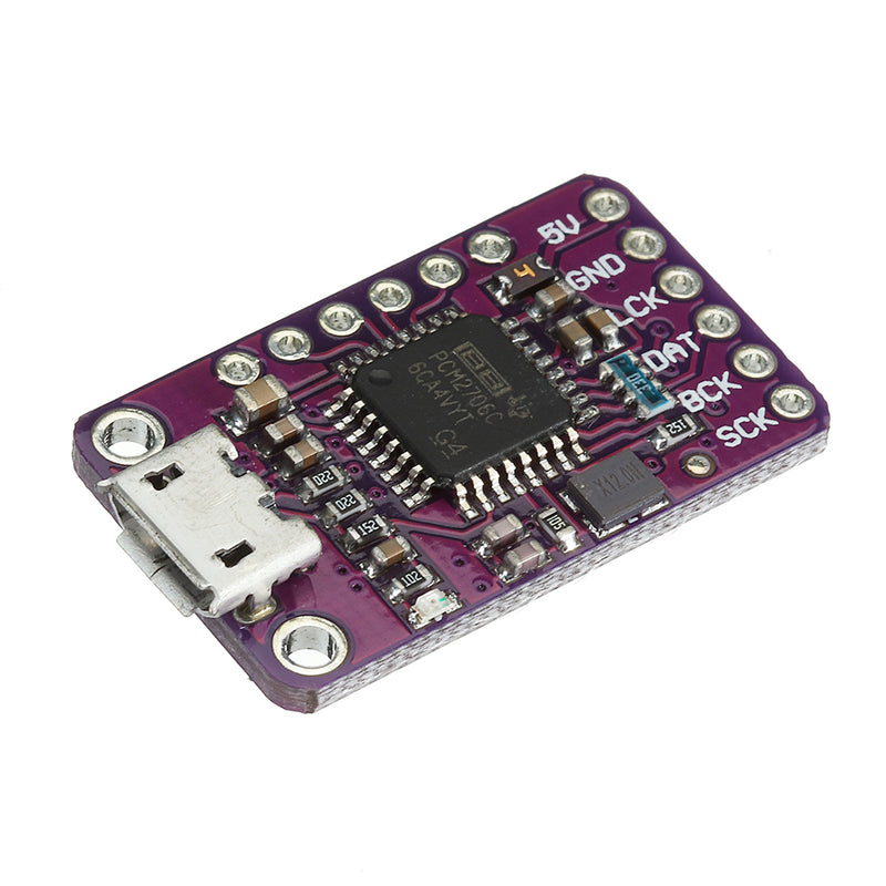 GY-PCM2706 USB TO I2S IIS Audio Power Amplifier Module OTG Sound Sub for MAC DAC Slave Daughter Card Decorder