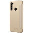 NILLKIN Flip Froseted Shockproof PU Leather Full Cover Protective Case for Xiaomi Redmi Note 8