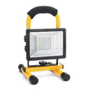 300W 60 LED Portable Rechargeable Flood Spot Light Lawn Work Flash Lamp Outdoor