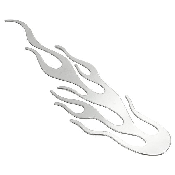 Flames Stickers 3D Decals Metal Motorcycle Car Decoration