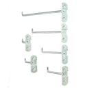Strong Steel Slotted Storage Panel Pegboard Hook Assortment Hanger