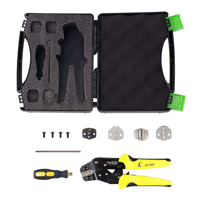 Paron JX-D5 Multifunctional Ratchet Crimping Tool Wire Strippers Terminals Pliers Kit