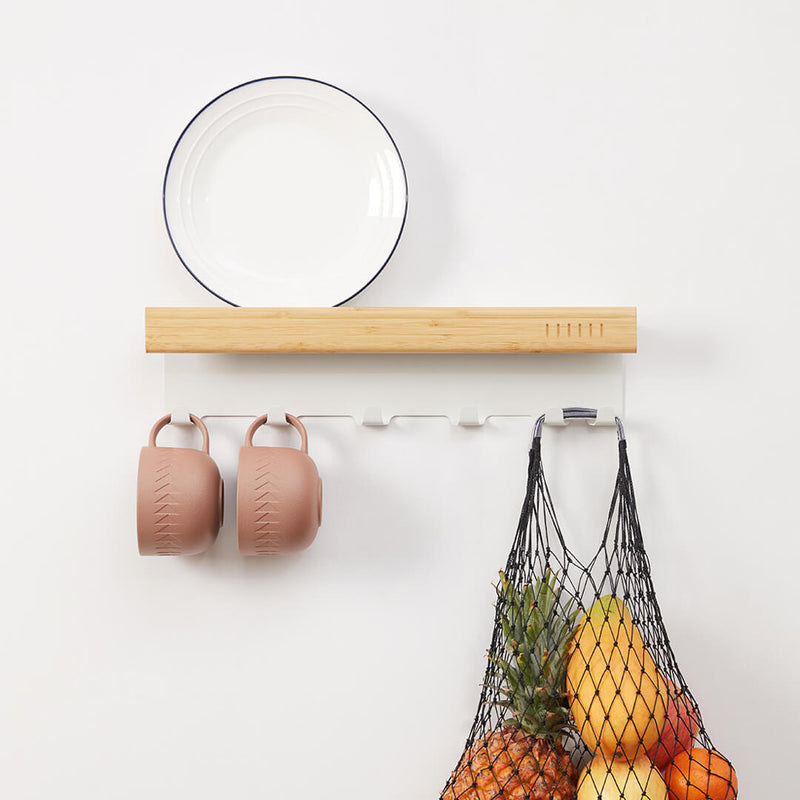 CHENGSHE Multi-function Wall Hanging Hook Key Holder Rack Home Office Decor Storage Hanger Wall Mount Hooks from Xiaomi Youpin