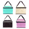 10 Inch Non-woven Fresh keeping Tote Bag with Zipper Cake Picnic Lunch Bag Reusable Grocery Bag