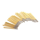 100 PCS P125-J Small Round Tead Test Spring Thimble Integrated Detection Probe Tool Accessories Test Pin