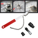 BIKIGHT Bike Bicycle Repair Fixed Tool MTB Axis Removal Flywheel Wrench Crankset Cycling Tool Kits
