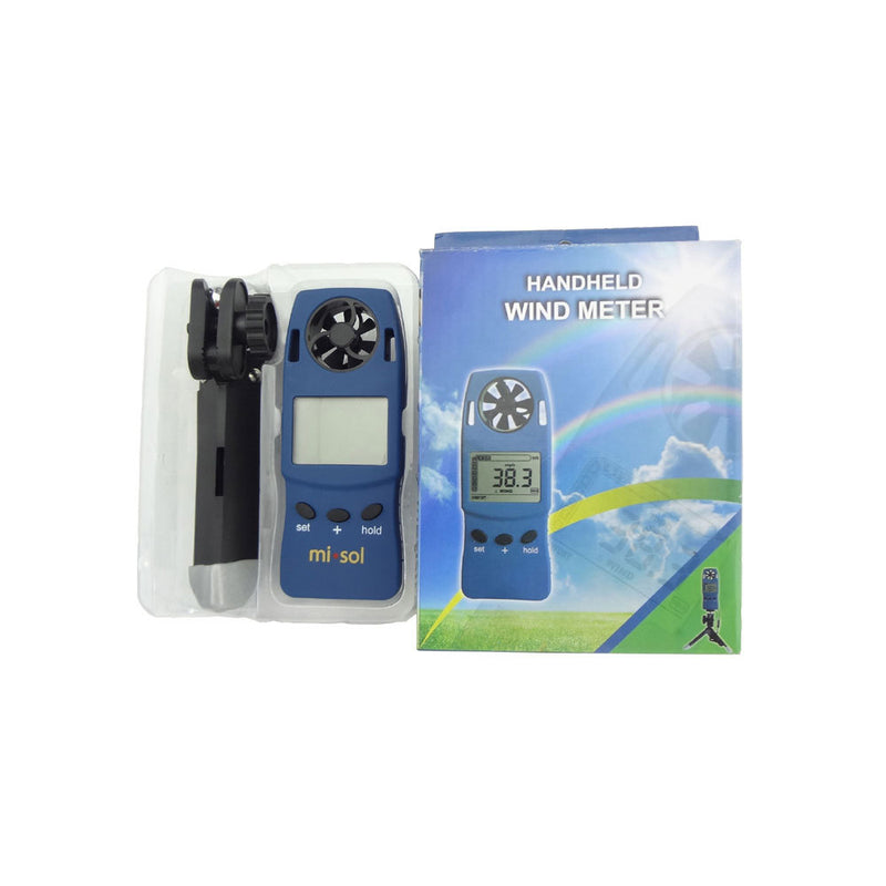 Misol WS-4000 1 UNIT Of Weather Station Handheld Anemometer With Tripod Wind Speed Wind Chill Thermometer
