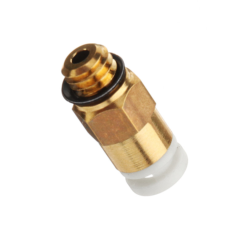 10pcs Creality 3D M6 Thread Nozzle Brass Pneumatic Connector Quick Joint For 3D Printer Remote