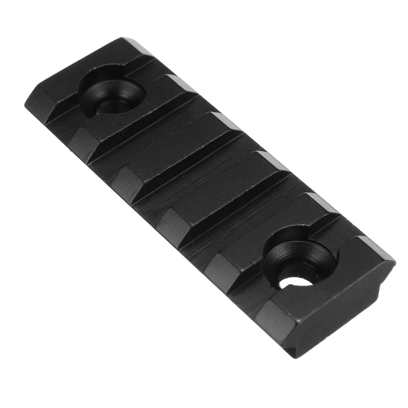 2.17 inch Keymod 5 Slot Black Matte Picatinny Weaver Rail Handguard Section