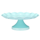 3 Size Blue Round Cake Cupcake Stand Pedestal Dessert Holder Wedding Party Decorations