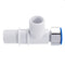 ABS Portable Bidet Sprayer Set Handheld Three Outlet Water Separator Retractable w/ 1.5m Spring 1/2" Hose Adapter Free Mounting Bracket Switch Toilet Cleaning Tool