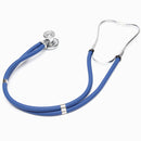 Double Head Both Side Professional Clinical Classic Doctor Stethoscope Dark blue