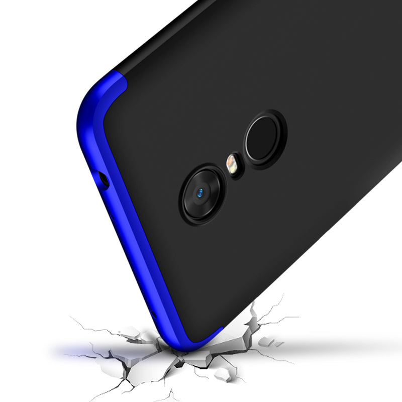 Bakeey Full Cover Protective Case+Tempered Glass Screen Protector for Xiaomi Redmi 5 Plus Redmi 5P