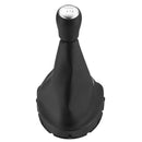 6 Speed Gear Shift Knob with Boot Cover PU Leather for Nissan Qashqai +2  2008-2013 I J10 2006-2013