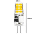 G4 3W AC/DC12V SMD 2835 No Strobe Silica gel 16 LED Light Bulb for Indoor Chandelier Lamp