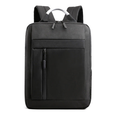 15.6 inch Laptop Bag with USB Charging Port High Capacity Multifunction Backpack School-Bag Travel-Bag Oxford