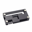 Black Acrylic Case + Aluminum Heat Sink For Raspberry Pi Zero W/V1.3