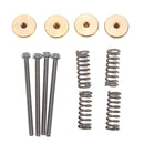 4Pcs UM2 Heated Bed Leveling Hand Adjustment Fixing Nut Part Kit w/ M3 Screw for 3D Printer