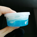 120ML Sea Wave DIY Style Fluffy Slime Light Modeling Polymer Clay No Borax Antistress Toy