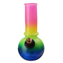 Funny Colorful H ookah Water Pipe Glass  For Herb Shisha Herb C igarette Fitter Bottle Smoking Accessories