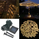 400 LED Solar Powered Fairy String Light Garden Party Decor Xmas