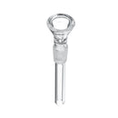 7 Inch Water Double Percolator Heavy Glass Bow Single Perk Bubbler Pipes