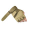 FREE SOLDIER 1Pair Tactical Gloves Wear Resistant Outdoor Safety Work Hands Protector Half Finger Glove For Hunting Sport Cycling