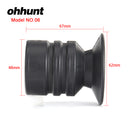 ohhunt Hunting Riflescope Lens Rubber Eyeshade 4 Types Tactical Optics Sight Eye Protector Cover Scalability Sight Eyeguard