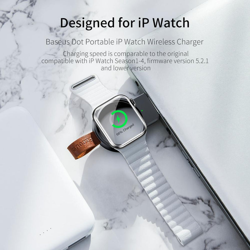 Baseus Portable Wireless Charger For Apple Watch Series 1/Series 2/Series 3/Series 4