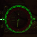 Professional Pocket Military Compass Compact Baseplate Pocket Hiking Sighting Walking LED light
