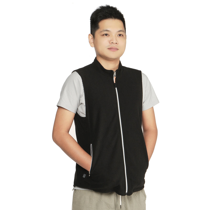 Electric Heating Vest Coat Jacket Adjustable Temperature Warmer Men's Clothing