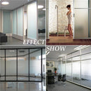 60cm 3.6M Frosted Window Tint Glass Privacy PVC Film For Home Office