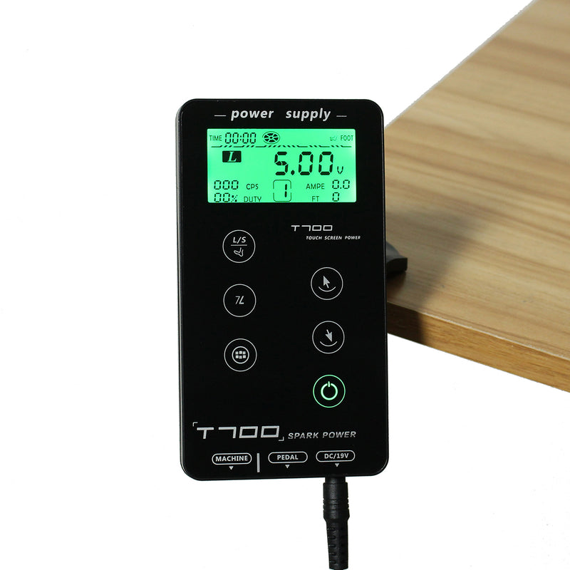 LCD Touch Screen Digital Critical Tattoo Power Supply for Tattoo Machine