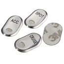 Chrome Brushed Rocker Switch Cover For Harley Electra Glide FLHTCU 1996-2013