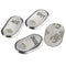Chrome Brushed Rocker Switch Cover For Harley Electra Glide FLHTCU 1996-2013