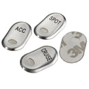 Chrome Brushed Rocker Switch Cover For Harley Electra Glide FLHTCU 1996-2013