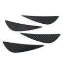 4Pcs Car Front Bumper Corner Protector Canards Splitters Fins Lip Bumper Protector Kit for SUV