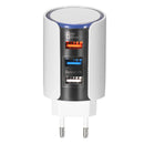 Bakeey 3 USB Ports QC3.0 Quick Charge USB Charger EU Plug with LED Touch for Mobile Phone
