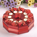 10pcs Cake Candy Gift Box Wedding Party Cake Sweet Chocolate Gift Boxes