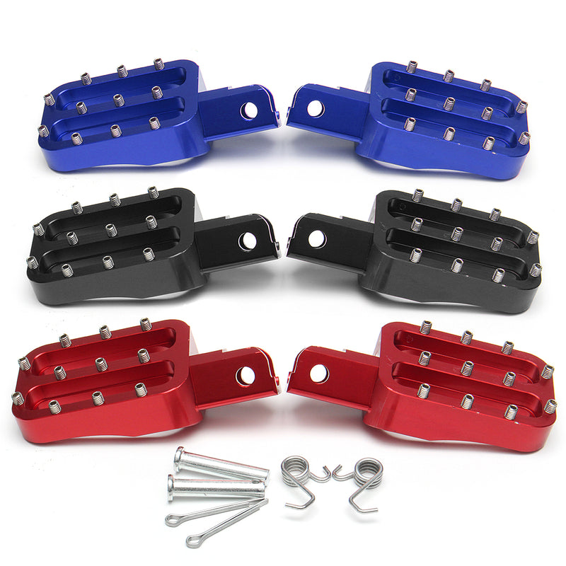 CNC Foot Pegs For Pit Dirt Bike Chinese 50cc-160cc CRF XR KLX TTR SSR Thumpstar