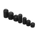 Suleve MXCH1 240Pcs M3-M8 Grub Screw Carbon Steel Hex Socket Allen Head Set Screw