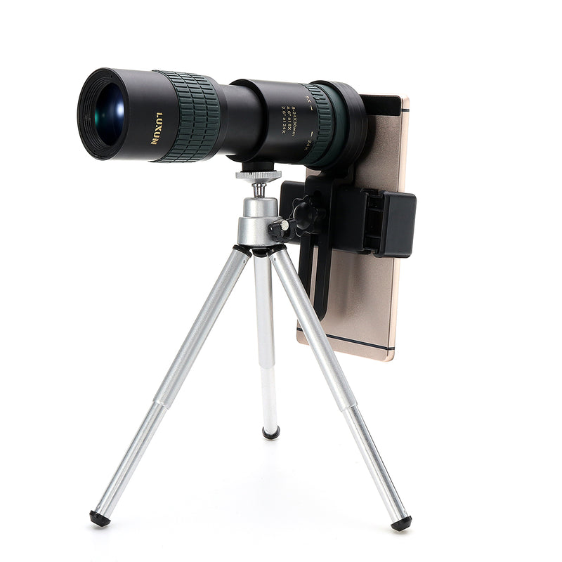 Bakeey Universal 8-24X Zoom Monocular Telescope Camera Lens+Phone Clip+Tripod for Smartphones