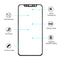Enkay 0.2mm 3D Titanium Curved Edge Tempered Glass Screen Protector For iPhone 11 Pro/for iPhone XS/for iPhone X