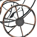 Whiskey Bottle Rack Holder Retro Stainless Steel Iron Creative Ornaments Home Room Decorations