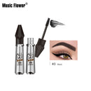 Music Flower 4 Colors Waterproof Non-marking Mascara Eyebrow Gel Quick-drying