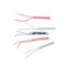 ZANLURE 12pcs 55mm TPR Fishing Lure 5 Colors Simulation Fishing Bait