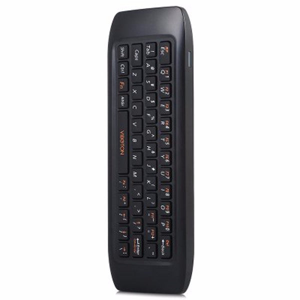 Viboton KB-91 2.4GHz Air Mouse Wireless Keyboard Remote Control with Li-ion Battery USB Receiver