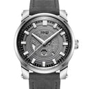 OUBAOER OB2020 Calendar Quartz Watches Luminous Display Leather Strap Men Wrist Watch