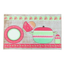 Non-slip Printing Terylene Washable Carpet Doormat Bedroom Kitchen Floor Rugs