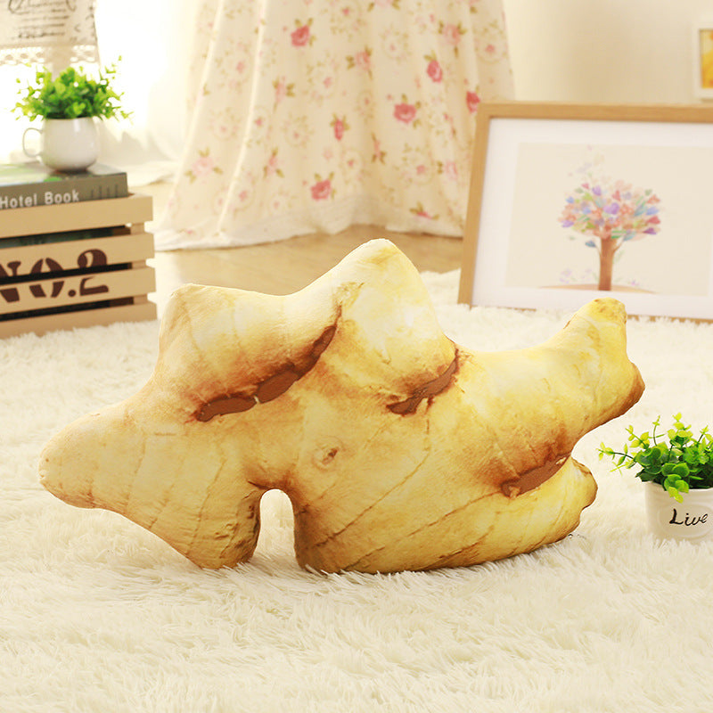 KCASA KC Creative Simulation Vegetable Pillow Broccoli Potatoes Chinese Cabbage Cushions Plush Toy